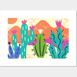 Cactus Posters and Art